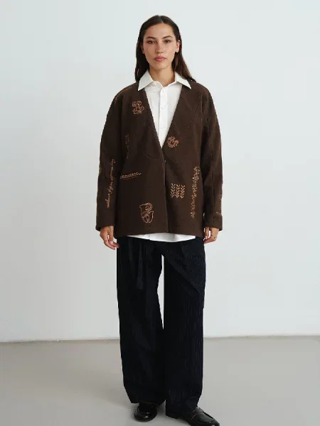 Пальто RicaMare коричневий