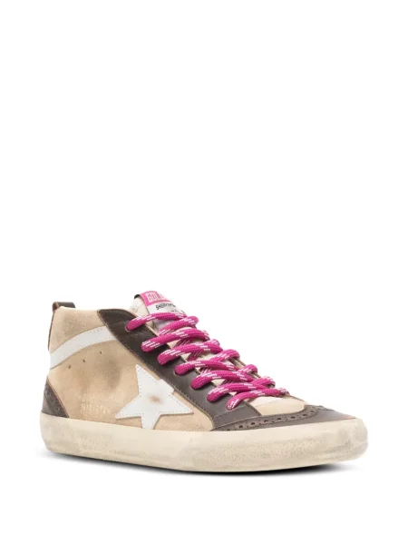 Sneakers Golden Goose με κορδόνια με δαντέλα χρυσό