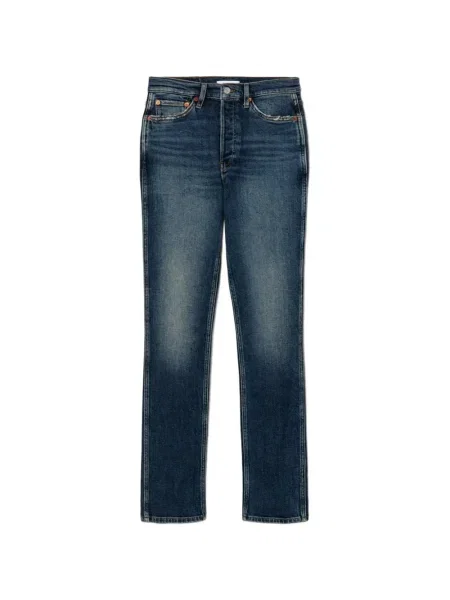 Blugi skinny Re/done skinny fit albastru