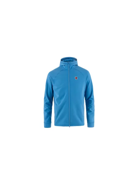 Fjällräven Expedition Fleece Hoodie M Mężczyźni Bluzy i bluzy z kapturem Fjällräven Size: M niebieski