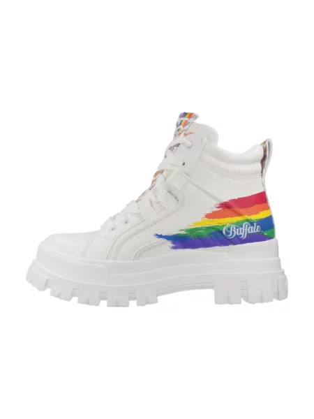 Sneakersy Buffalo białe