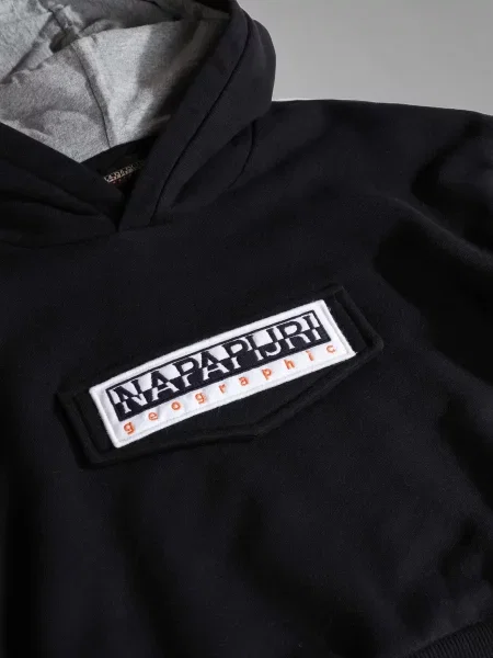 Дитяче Худі Napapijri Kg Burgee Crop чорний