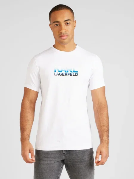 Karl Lagerfeld Tricou alb