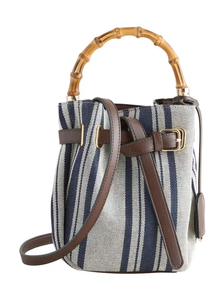 Next Geantă tip sac bleumarin alb