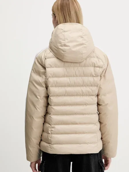 Bunda adidas Originals Slim Jacket přechodná béžová