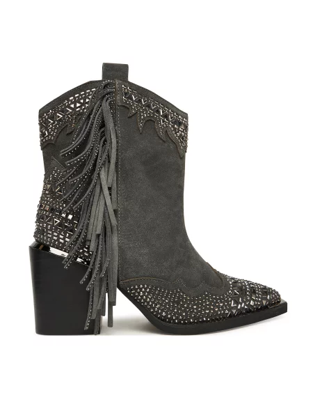 Kavbojski škornji Alma En Pena siva