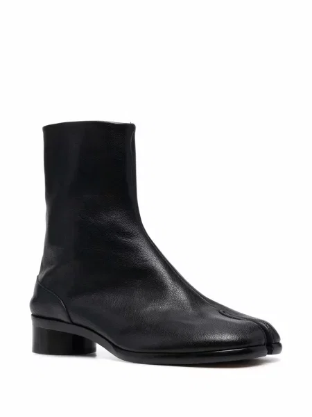 Cizme scurte Maison Margiela din piele negru
