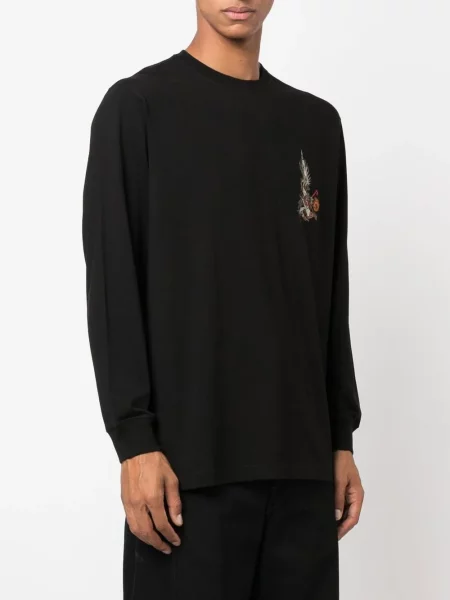 Tricou Maharishi cu imagine negru