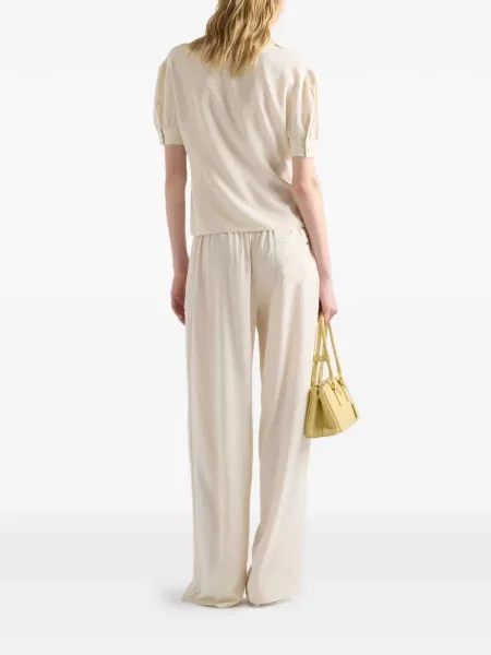 Pantaloni Prada de mătase