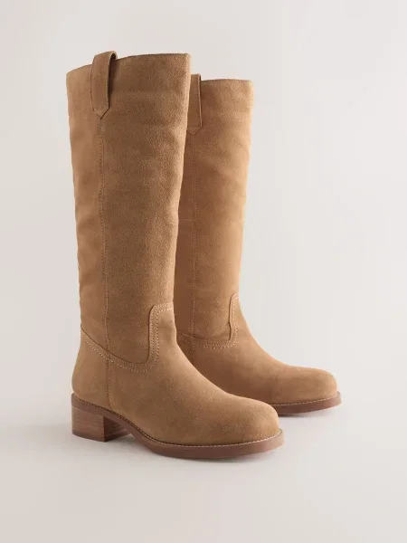 Next Cizme Forever Comfort coniac maro