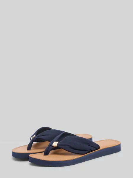Tommy Hilfiger Japonki Th Ltr Footbed Summer Sandal granatowy