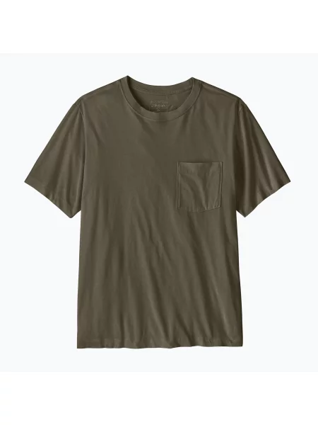 Tricou pentru bărbați Patagonia Daily Pocket Tee basin green verde