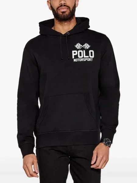 Tricou polo Polo Ralph Lauren cu imagine cu dungi din țesătură twill albastru