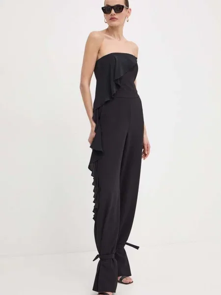 Marella kombinezon z dekoltem okrągłym czarny