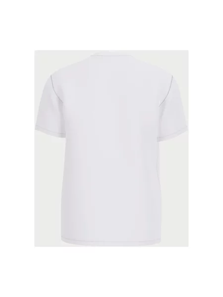 Guess t-shirt PIMA gładki biały