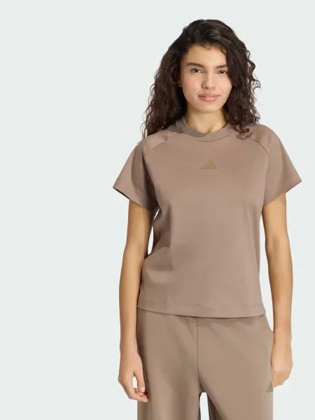 Футболка adidas коричневий
