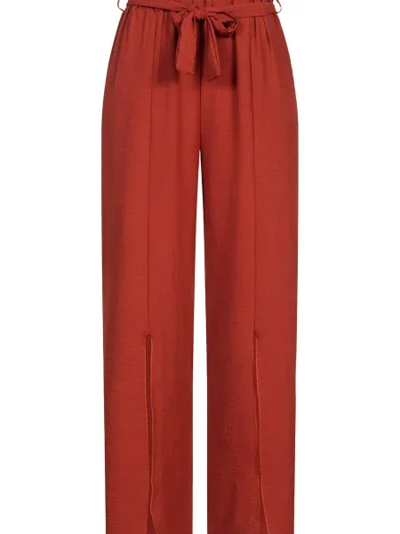 Pantaloni ruginiu maro