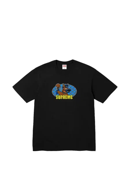 Tricou Supreme cu imagine negru