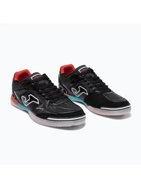 Încălțăminte de fotbal pentru bărbați Joma Top Flex Indoor black negru