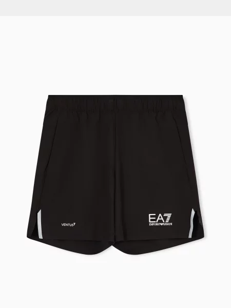 Шорти поліестер/еластан чорний