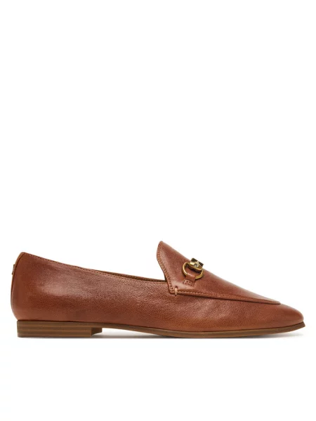 Loafersy Nokwol brązowe