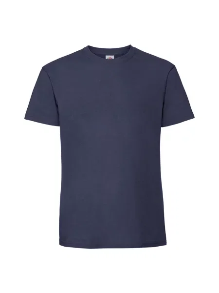 Koszulka Iconic Premium Ringspun Cotton T-shirt niebieska