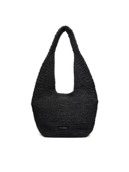 Karl Lagerfeld kabelka hobo dámska K/AUTOGRAPH čierna