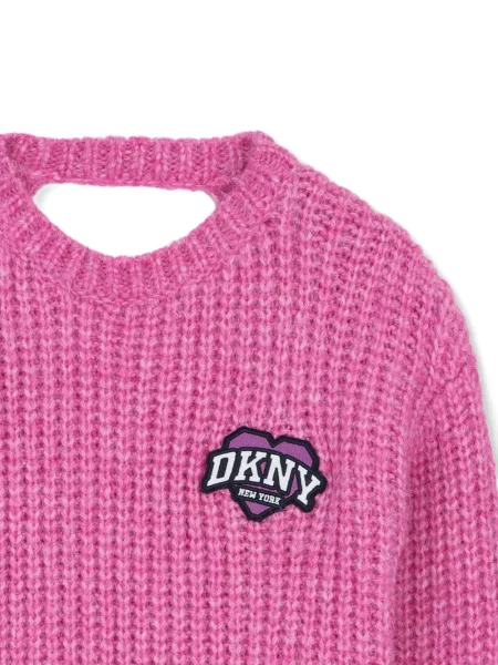Sweter dziecięcy Dkny różowy