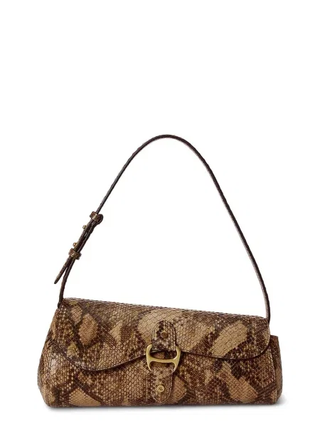LAUREN RALPH LAUREN Ročna torba rjava