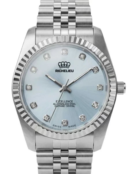 Ceas Richelieu Swiss clasic albastru