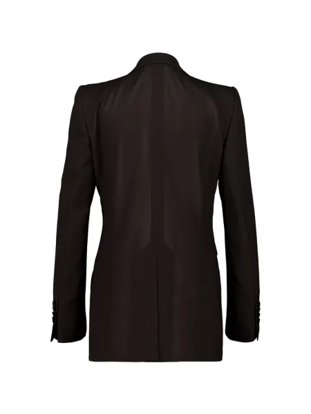 Sacou Tom Ford cu două rânduri de nasturi maro