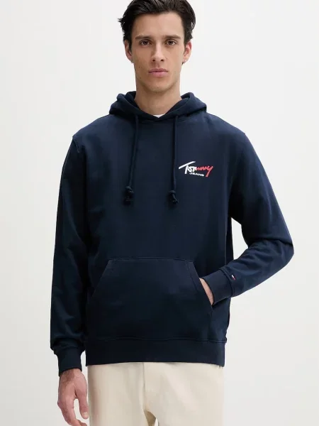 Tommy Jeans Hanorac cu glugă bărbătesc din