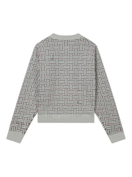 Cardigan Kenzo cu decolteu rotund gri