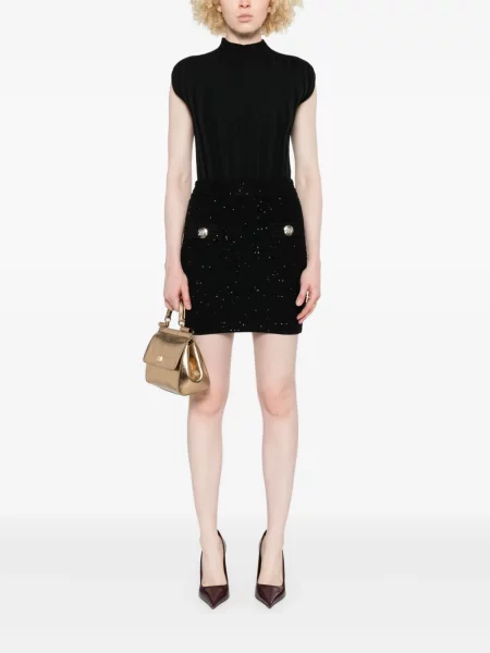 Fustă Balmain negru