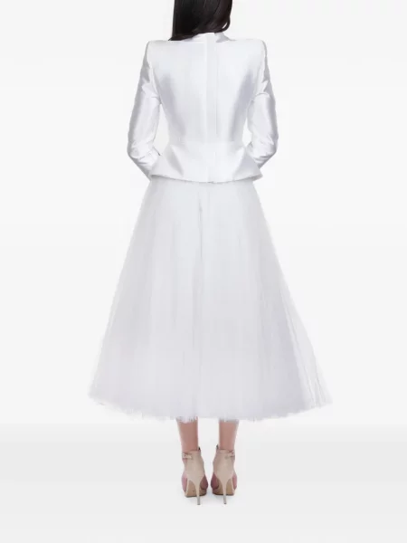 Rochie Araftu din tul alb