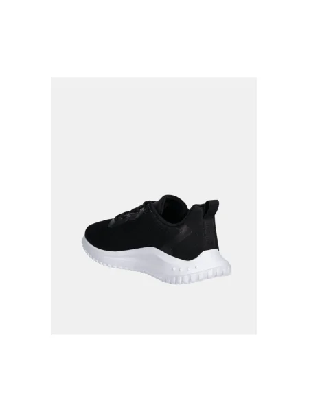 Dámske topánky Calvin Klein Eva Runner Drawstring Mix MG black/bright white čierna