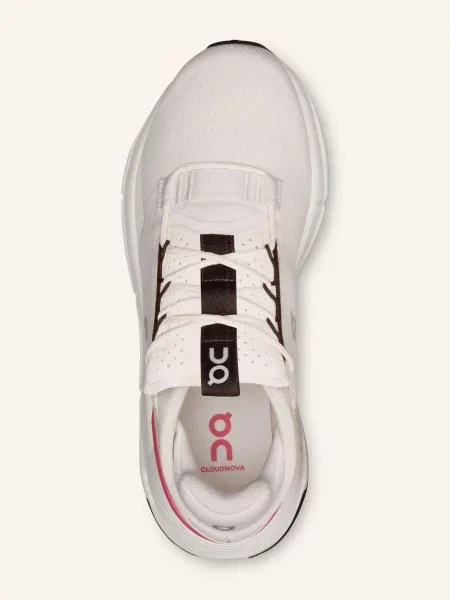 On Sneakersy Cloudnova 2 weiss białe