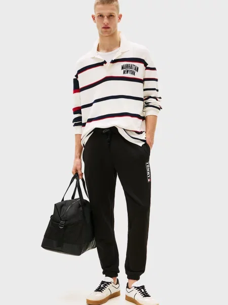 Штани Tommy Jeans чорні