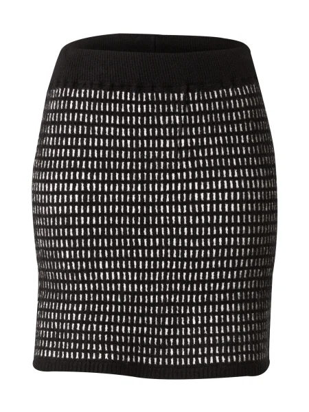 ABOUT YOU Fustă Erika negru alb