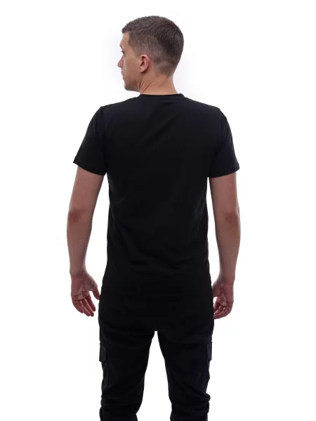 Футболка STREAM віскоза/поліестер чорний