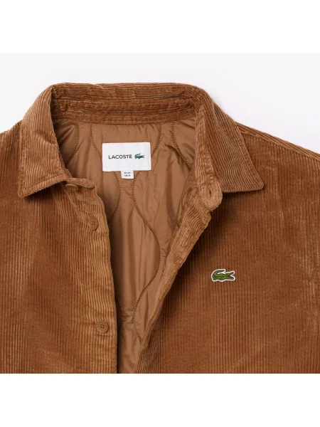 Рубашка Lacoste коричневая