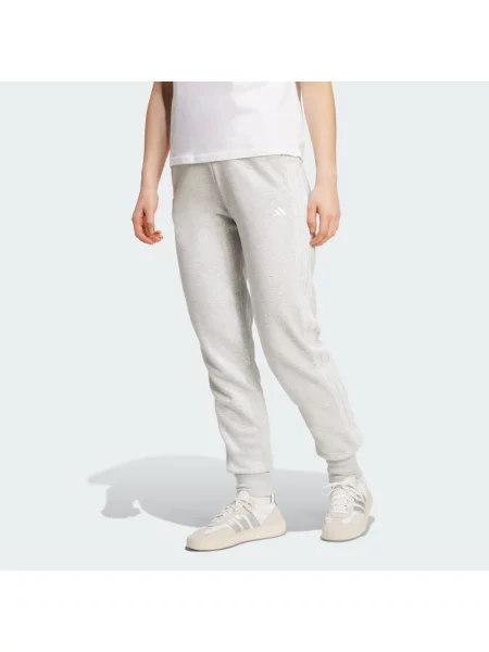 Spodnie w 3 paski Seasonal Essentials białe
