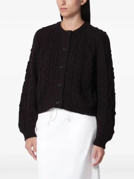 Cardigan Lisa Yang de lână negru