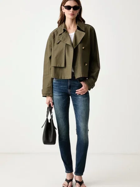 Tommy Hilfiger rifle skinny dámske modrá