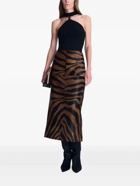 Top Simkhai tricotate negru