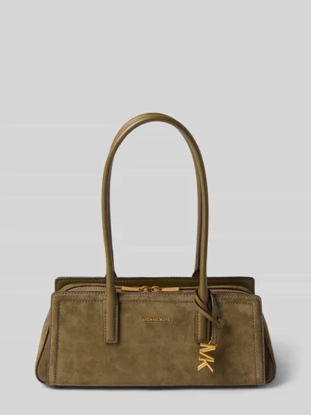 Torebka z naturalnej skóry z aplikacją z metką model LAILA' Michael Michael Kors