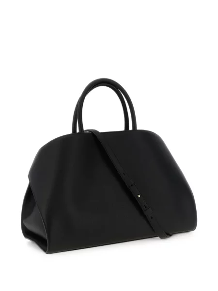 Шопинг чанта Ferragamo с катарама черно