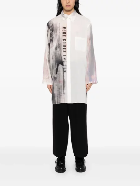 Cămașă Yohji Yamamoto cu imagine
