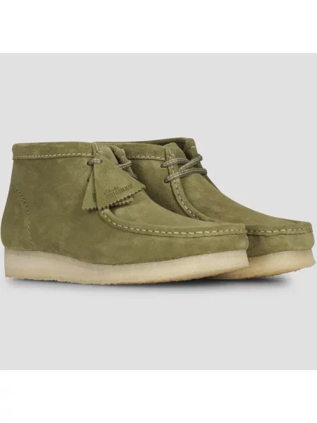 Pantofi Clarks Originals verde