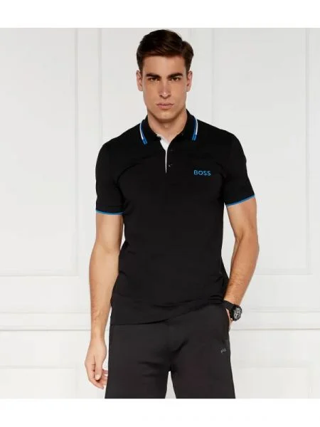 BOSS GREEN Tenisz póló Paddy Pro | stretch fekete